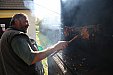 Brigáda a pečení prasete v hasičském klubu v Zahrádce 24.9.2016