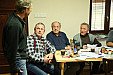 2018 - Včelařská schůze v hasičském klubu, Zleva Jiří Šelmát, Jaroslav Fiala, Jiří Bárta, František Krejčí