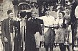 Fotografie z dožínkových slavností v roce 1952
