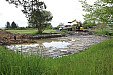 Rekonstrukce rybníčku na Smetalkách - květen 2023