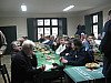 Výroční členská schůze SDH 1.1.2009 v hasičské zbrojnici v Zahrádce