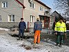 14:54 Oprava prasklého vodovodního potrubí v Čečovicích 8.2.2012